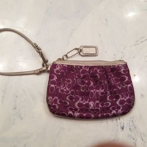 New Coach Wristlet